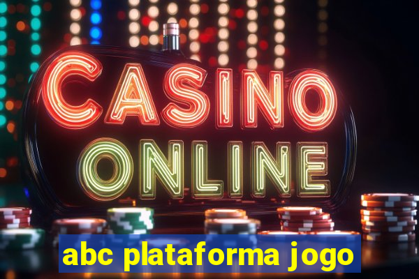 abc plataforma jogo